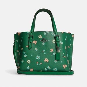 Coach Mollie Tote 25 With Mystical Floral Print